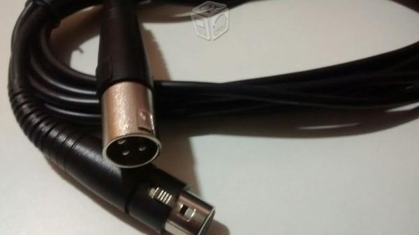 Cable shure microfono