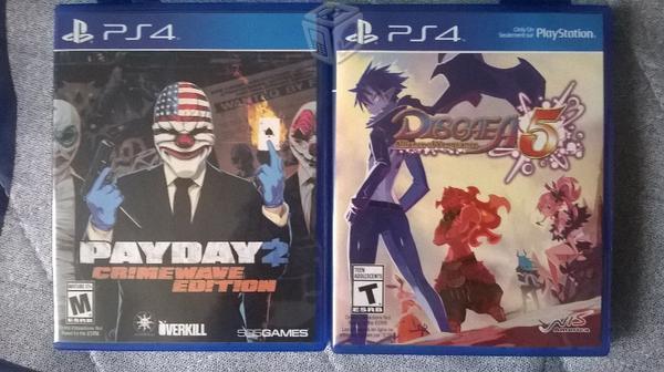 Payday 2 y Disgaea 5