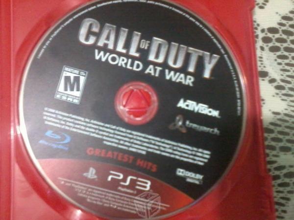 Call of Duty World at War de PS3