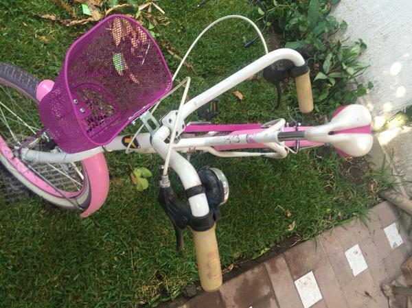 Bicicleta para niña