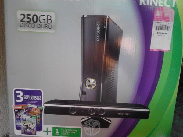 V o Cambio Xbox 360 Slim 250gb Kinect Battefield4
