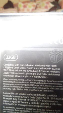 Apple TV 4 generación 32 gb
