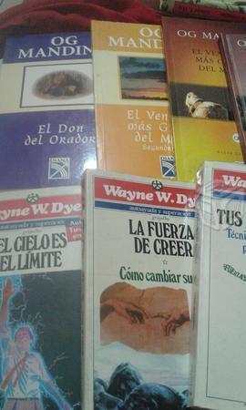 COLECCIÓN DE LIBROS WAYNE DYER y OG MANDINO