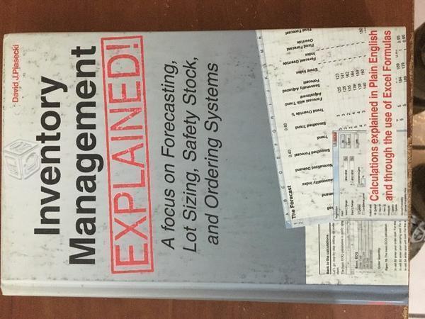 Inventory Management / Control de Inventarios