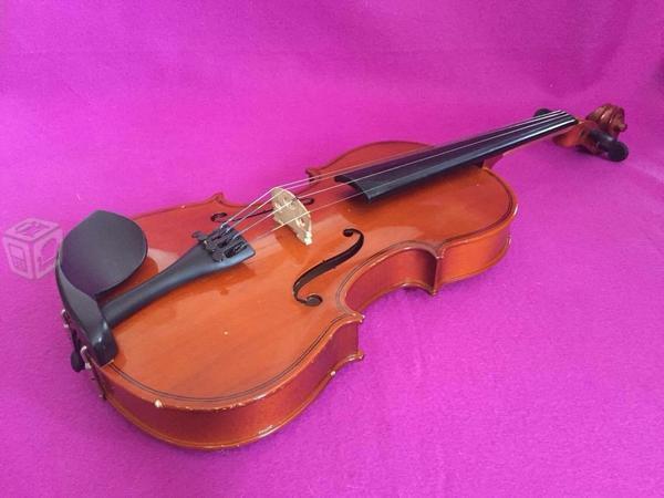 Violín con tres años de uso