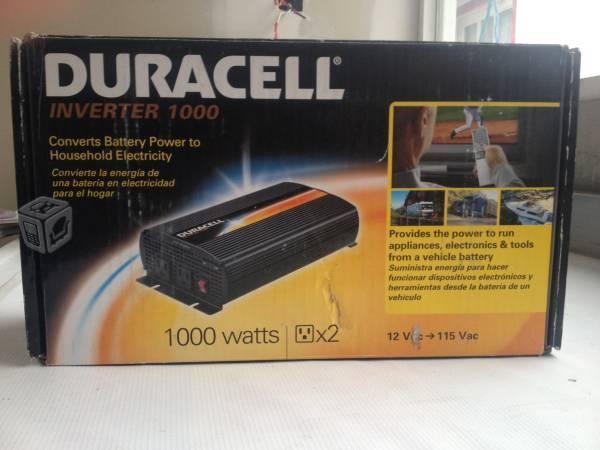 Inversor Duracell 1000W