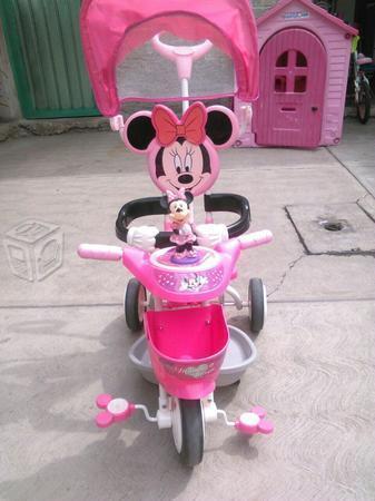 Triciclo minnie mouse para niña