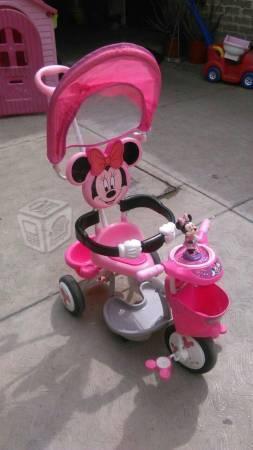 Triciclo minnie mouse para niña
