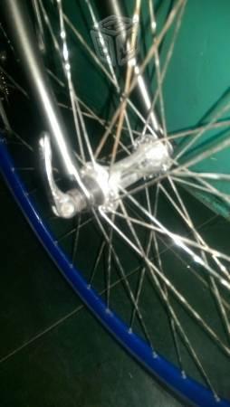 Bicicleta de aluminio