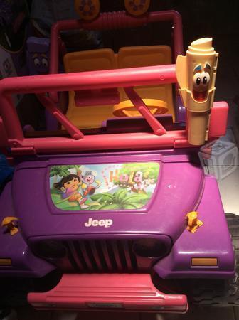 Jeep Montable Dora Nuevo