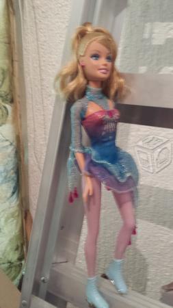 Barbie bailarina de hielo de control y robot