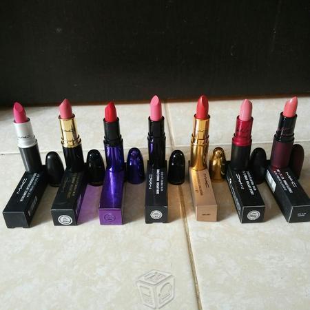 20 labiales Anastacia, lime CRIME y MAC