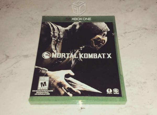 Vendo Mortal kombat X para xbox one