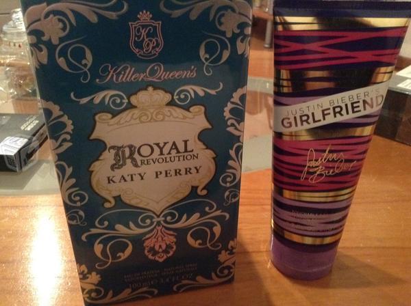 Perfume Katy perry royal 100ml y crema justin bieb