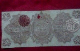 Billete Antiguo 1 Peso 1914 Gobierno Provisional A
