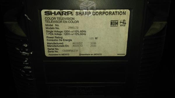 Tv sharp 27