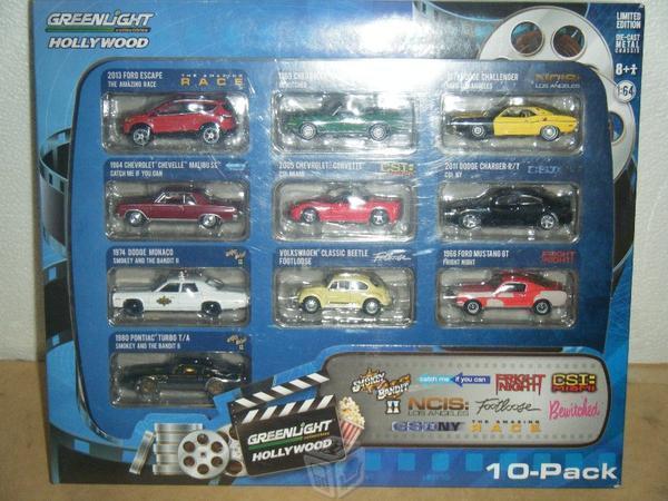 10 pack serie hollywood greenlight