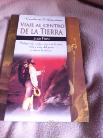 Libro,viaje al centro de la tierra julio verne