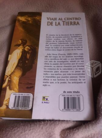 Libro,viaje al centro de la tierra julio verne