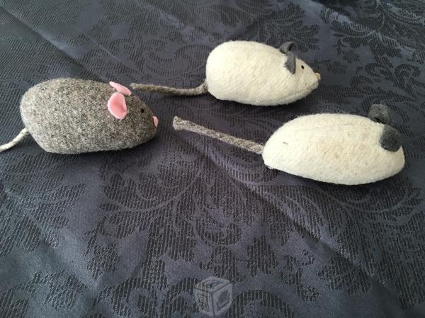 Ratones de lana orgánica