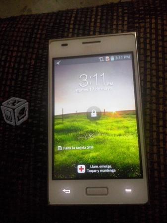 Vendo bonito celular lg blanco