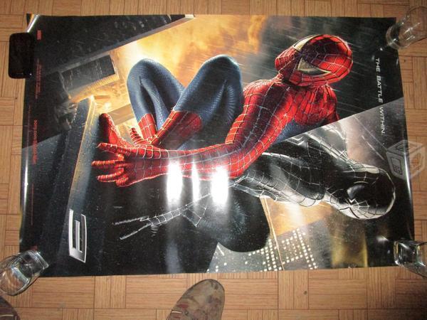 Poster spider man 3 de cine, nuevo, doble vista