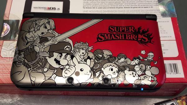 Nintendo 3ds XL edición Super Smash bros