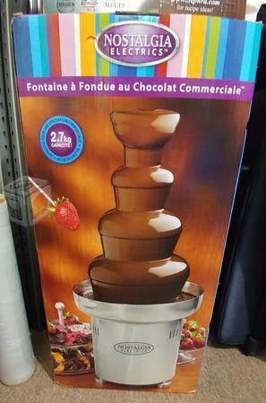Uente Para Fondue De Chocolate Nostalgia Electrics