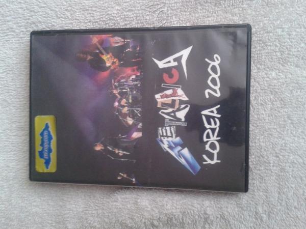 DVD de METALLICA KOREA 2006