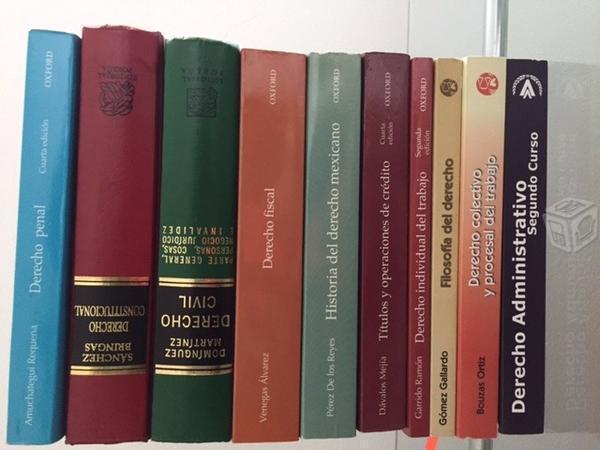 Libros jurídicos