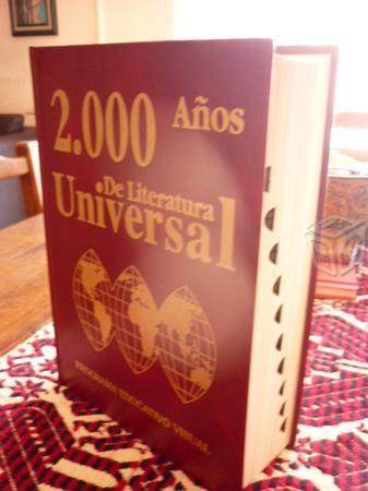 Hermoso libro 2000 Años de Literatura Universal