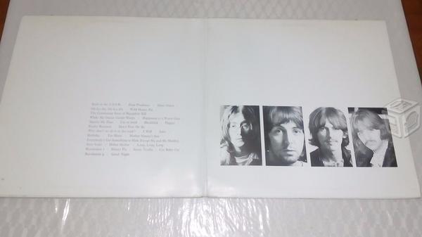 Lp 12 The Beatles Portada Blanca