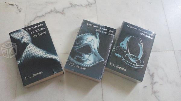 Trilogia de libros cincuenta sombras de Grey
