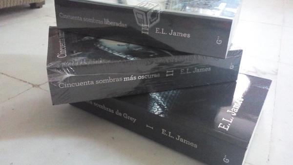 Trilogia de libros cincuenta sombras de Grey