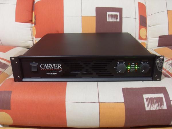 Poder amplificador CARVER PXm250 como nuevo