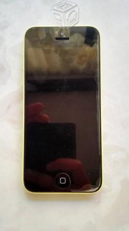 Iphone 5c 16gb libre, color amarillo