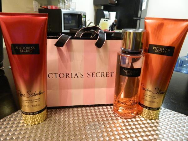 Fragancias y cremas victoria secret