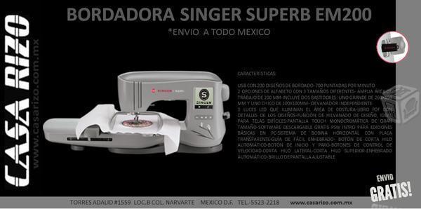 Bordadoras Singer >> Nuevas