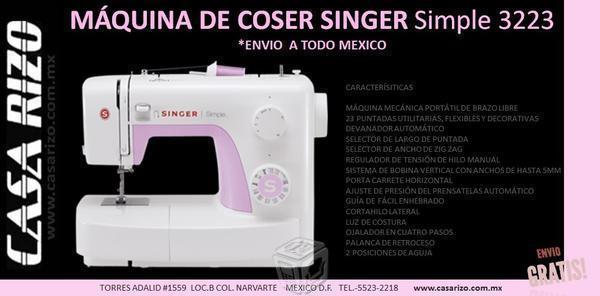 Máquina de coser >> SINGER Simple >> Nuevas