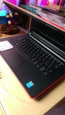Notebook Dell Core I3 4ta 4gb 500gb, Win10 (Roja)