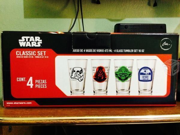 Vasos coleccionables star wars