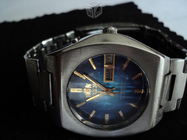 Reloj orient automatico caratula azul vintage