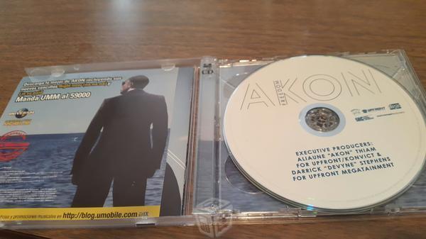 Cd akon original y autografiado