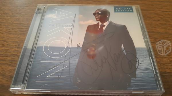 Cd akon original y autografiado