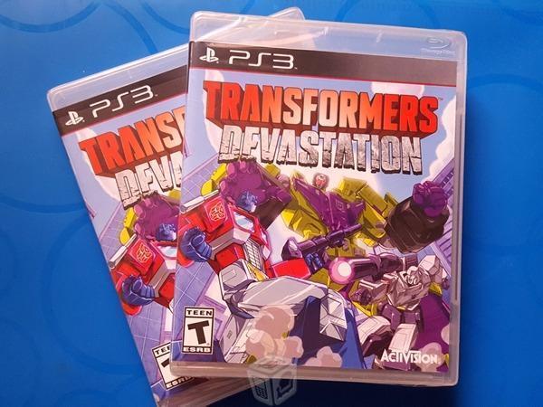 Nuevo PS3 Transformers Devastation