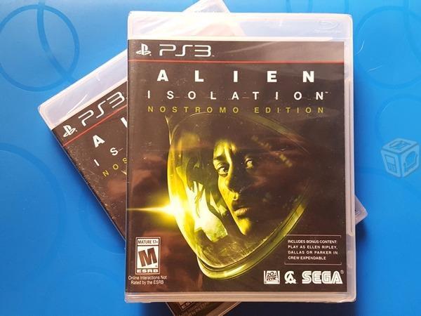 Nuevo PS3 XBOX Alien Isolation Nostromo Edition