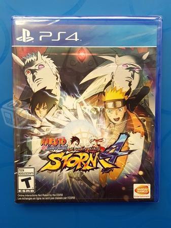 Nuevo PS4 Naruto Shippuden Ultimate Ninja Storm 4