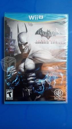 Nuevo Wii U Batman Arkham City Armored Edition