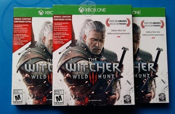 Nuevo XBOX ONE The Witcher 3 Wild Hunt