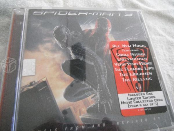 Cd - spiderman 3 - soundtrack varios artistas